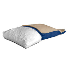 Load image into Gallery viewer, Large Dog Bed with Blended Memory Foam, Two Removable Interchangeable Covers and Waterproof Liner. Made for Dogs up to 90lbs or More.