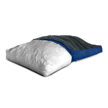 Load image into Gallery viewer, Extra Large Dog Bed with Blended Memory Foam, Removable Cover and Waterproof Liner. Made for Dogs up to 100lbs or More. (Blue and Gray)