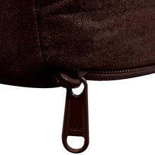 Load image into Gallery viewer, Large Orthopedic Memory Foam Dog Bed, Removable Cover and Waterproof Liner - Brown 40" L x 28" W x 4" H