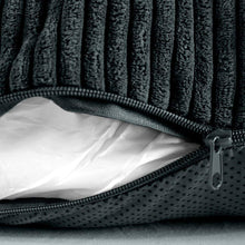 Load image into Gallery viewer, Medium Dog Bed Replacement Cover for Pillows up to 30” L x 19” W – Gray