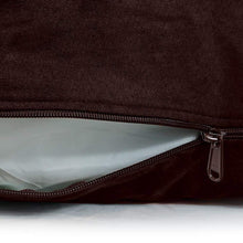 Load image into Gallery viewer, Large Orthopedic Memory Foam Dog Bed, Removable Cover and Waterproof Liner - Brown 40" L x 28" W x 4" H