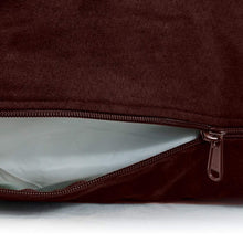 Load image into Gallery viewer, Extra Large Dog Bed with Blended Memory Foam, Removable Cover and Waterproof Liner. Made for Dogs up to 100lbs or More. (Brown and Beige)