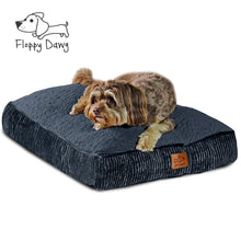 Load image into Gallery viewer, Medium Dog Bed with Blended Memory Foam, Removable Cover and Waterproof Liner. Made for Dogs up to 40lbs. (Gray)