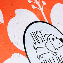 Load image into Gallery viewer, Just Chillin’ Elevated Dog Bed. LuxLife Edition - Premium Cot Includes Two Designer Canopies. Lightweight and Portable, Indoor or Outdoor. Chill in Style on Raised Breathable Mesh Fabric. Large 36 L x 30 W x 43 H