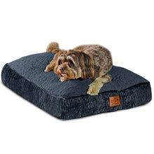 Load image into Gallery viewer, Medium Dog Bed with Blended Memory Foam, Removable Cover and Waterproof Liner. Made for Dogs up to 40lbs. (Gray)