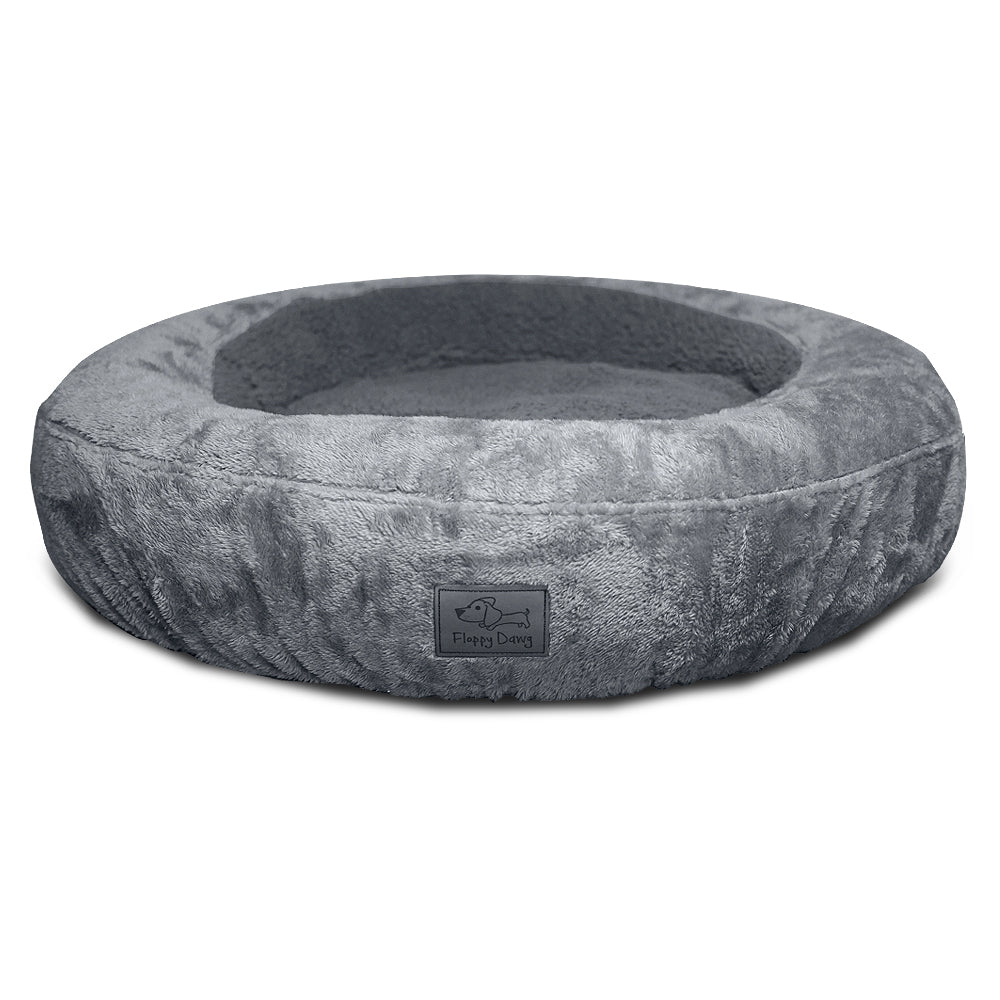 Round dog deals bed covers