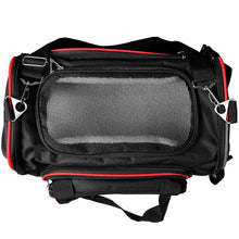 Load image into Gallery viewer, 3 in 1 Pet Carrier with Wheels for Dogs and Cats Up to 12 Pounds. Soft Sided Tote, Mesh Ventilation Windows, Removable Wheels. Airline Approved