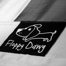 Load image into Gallery viewer, Just Chillin' Elevated Dog Bed Cot with Removable Canopy. Lightweight and Portable. High Quality Steel Construction. Medium Gray 30” L x 24” W x 28” H