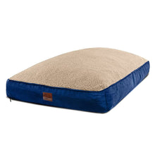 Load image into Gallery viewer, Large Dog Bed with Blended Memory Foam, Two Removable Interchangeable Covers and Waterproof Liner. Made for Dogs up to 90lbs or More.

