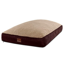 Load image into Gallery viewer, Extra Large Dog Bed with Blended Memory Foam, Two Removable Interchangeable Covers and Waterproof Liner. Made for Dogs up to 100lbs or More.
