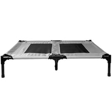 Load image into Gallery viewer, Just Chillin&#39; Elevated Dog Bed Cot. Lightweight and Portable.  High Quality Steel Construction. 36&quot; L x 30&quot; W x 7.5&quot; H
