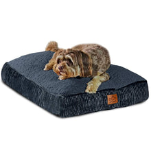 Load image into Gallery viewer, Medium Dog Bed with Blended Memory Foam, Removable Cover and Waterproof Liner. Made for Dogs up to 40lbs. (Gray)
