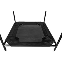 Load image into Gallery viewer, Just Chillin&#39; Large Elevated Portable Dog House for Outdoor and Indoor Use. Water Resistant. Easy to Assemble, Lightweight, and Portable. 33&quot; L x 29&quot; W x 32&quot; H
